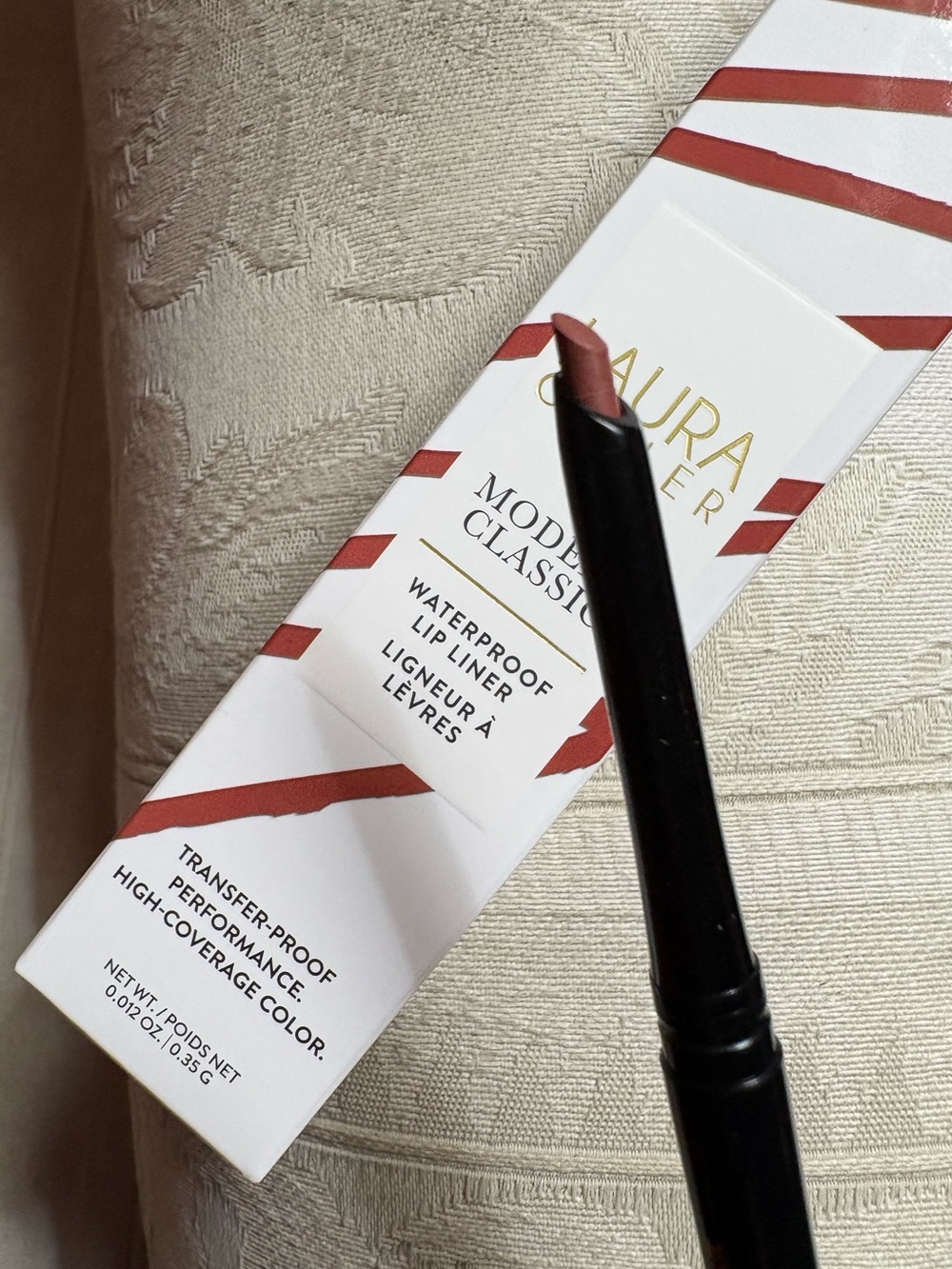 Laura Geller Modern Classic Waterproof Lip Liner Pencil Happy Hazelnut BNIB